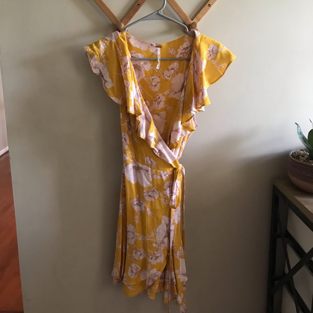 Free people wrap dress